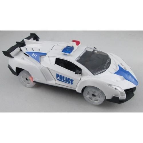 Voiture De Police En Forme De Lamborghini Sonore Et Lumineuse