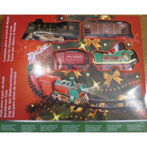 Train pour sapin de Noel électrique 89 cm