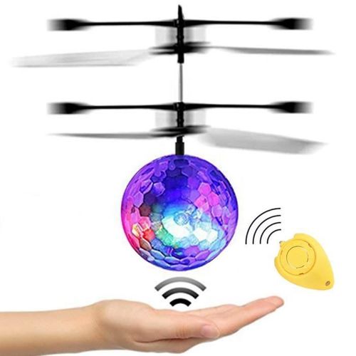 Rc Flying Ball With Remote Control Rc Toy Crystal Flashing Led Light Flying Ball 3d8boo-Autre