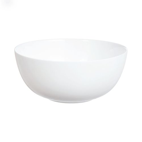 Saladier Diwali Blanc - Luminarc - Verre Opale Extra Résistant