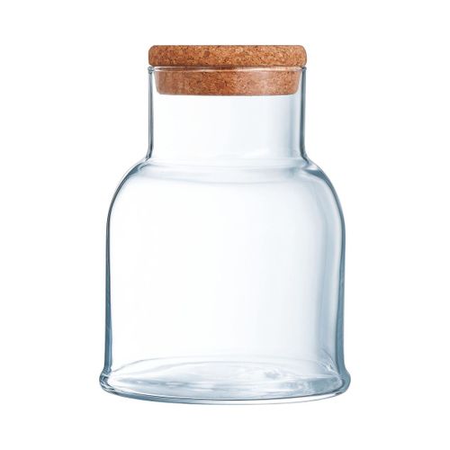 Broc 1.3l Avec Couvercle En Liège Pure Jar Vintage - Luminarc