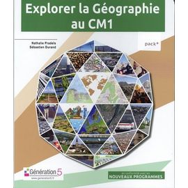 Géographie Cm1 - Géographie Cm2 Explorer - Pack En 2 Volumes