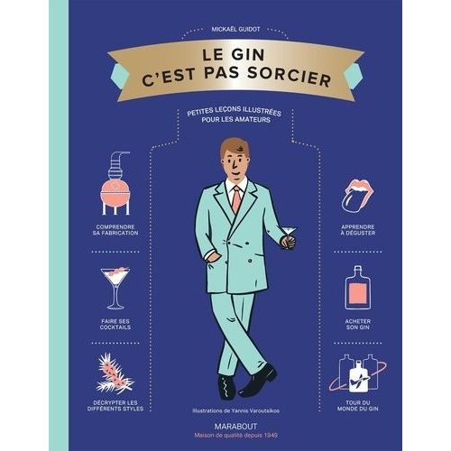 Le Gin C'est Pas Sorcier - Petites Leçons Illustrées Pour Les Amateurs