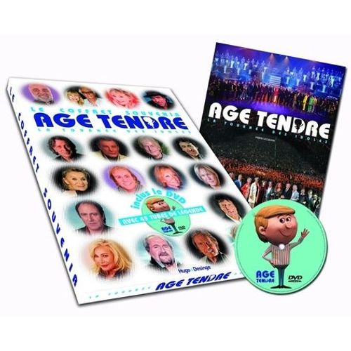 Age Tendre : La Tournée Des Idoles - Le Coffret Souvenir (1 Dvd)