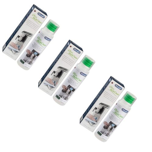 Lot de 3 Eco multiclean nettoyant DLSC550(remplace SER3013) Cafetière Expresso (5513281861 SER3013 BRAUN SILVERCREST DELONGHI KENWOOD ARIETE ROWENTA BIFINETT SIMAC)