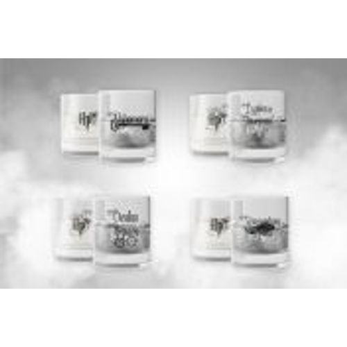 Harry Potter - Set 4 Scotch Glass - Charms Edition