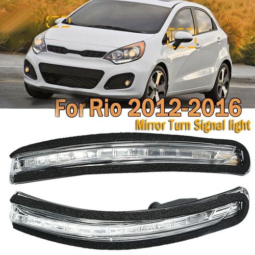Clignotant Led Pour Rétroviseur De Voiture, 1 Paire, Pour Kia Rio 2012 ? 2016