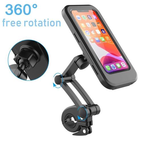 Support de téléphone pour vélo, étanche, universel, adapté aux