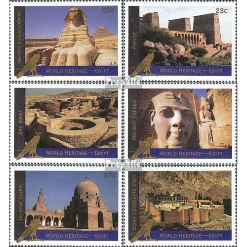 Nations Unies - Nouveau York 988-993 (Complète Edition) Neuf Avec Gomme Originale 2005 Égypte