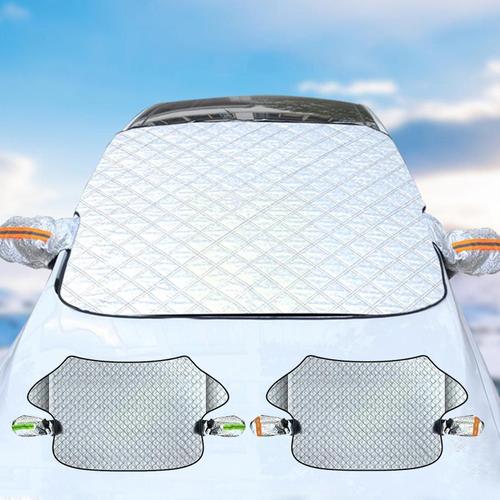 Protège-pare-brise et protège-miroir Reflex pour glace et neige, convient à  la plupart des véhicules