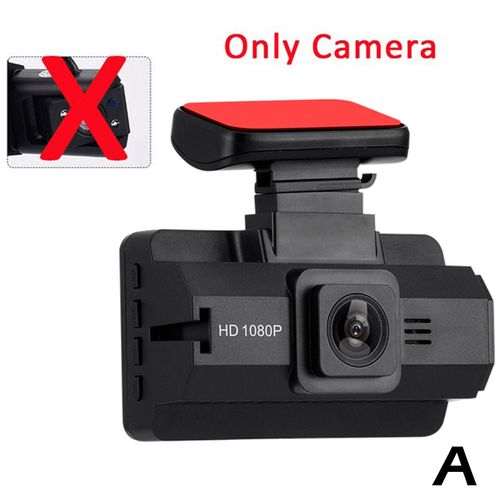 Dashcam Double Caméra 2 Lentille Enregistreur Vidéo De Voiture Dash 3.0 Caméra Nuit Ips Pouces Enregistreur Angle Large Cam Enregistreur Voiture E2y2