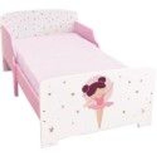 Lit Avec Sommier A Lattes - Danseuse Ballerine - Fun House - 140 X 70 Cm