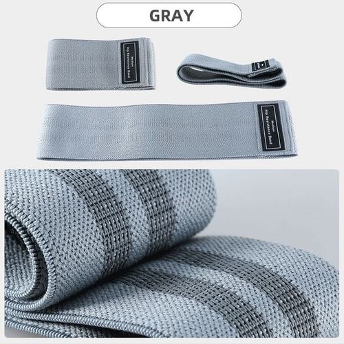 Bandes De Résistance À 3 Niveaux Pour Les Jambes Les Fesses Les Hanches Larges Boucles D'entraînement Antidérapantes Bande Élastique De Fitness - 21sjd0705a07342