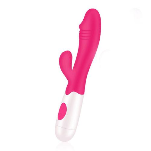 Simulation Silicone Vibromasseur Double G Spot Baton De Massage