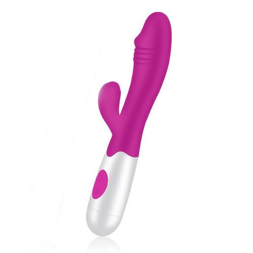 Simulation Silicone Vibromasseur Double G Spot Baton De Massage