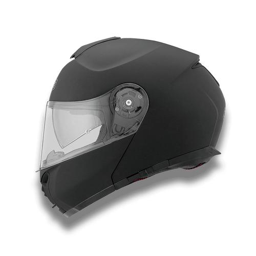 Cms Helmets Casque De Moto Modulable Gtc Plain - Noir Mat - M (57-58cm)