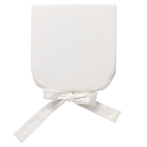 Coussin Blanc En Coton 40x40 Cm Uni