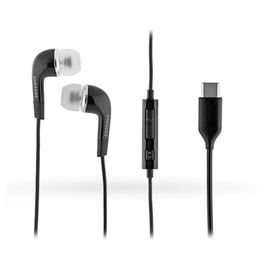 Ecouteurs Casque USB-C Samsung Original Pour Galaxy A16 A33 A34 A35 A53 A54 A55 A73 C55 F55 M35 M52 M53 M54 M55s Z Flip Fold 4 5 6 Note10 + Note20 S10 Lite S20 S21 S22 S23 S24 Plus Ultra 5G FE - Noir