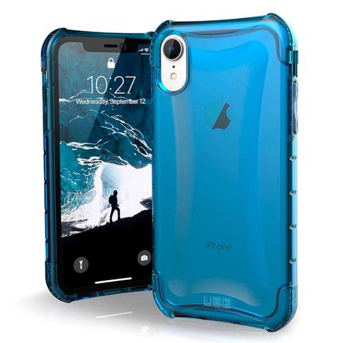 Coque Uag Série Plyo Iphone Xr Coloris Bleu Transparent