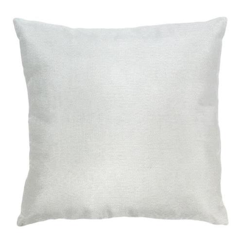 Coussin Effet Chiné Blanc 40x40cm Linx Blanc