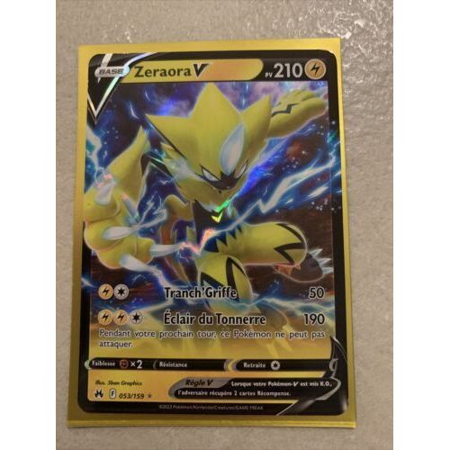 Zeraora V - 053/159 - Eb12.5 Zénith Suprême