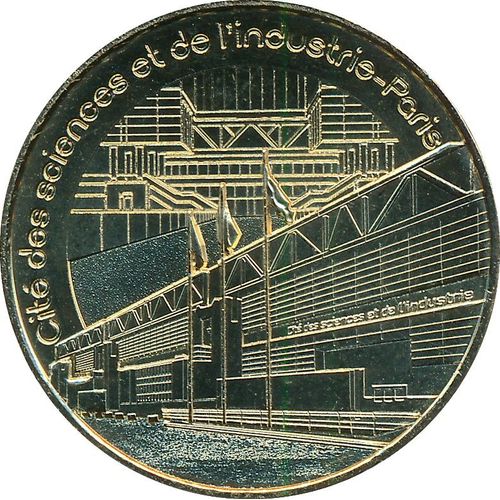 La Cité Des Sciences Et De L'industrie - Jeton Souvenir Frappé En France Par La Monnaie De Paris - 2024