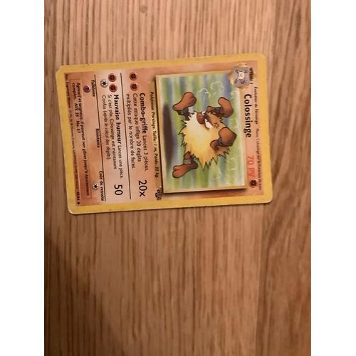 Carte Pokémon Colossinge 1995