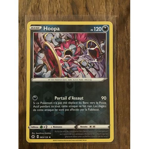 Hoopa Reverse 083/159 Série Zénith Suprême