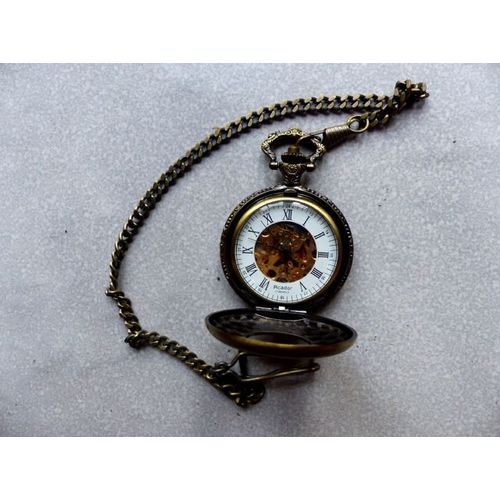 Montre Gousset Picador - Demi Squelette