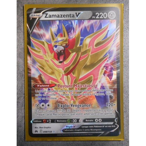 Zamazenta V 098/159 - Eb 12.5 - Zénith Suprême - Vf
