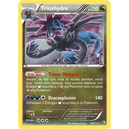 Pokemon Trioxhydre Holo 99 / 113