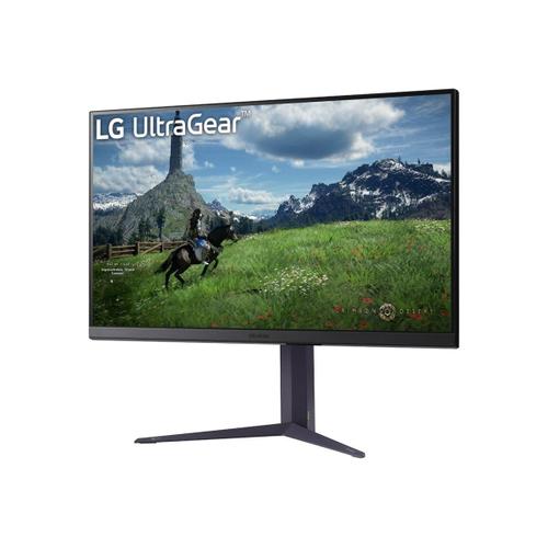 LG UltraGear 27GS85Q-B - Écran LED - jeux - 27" - 2560 x 1440 QHD @ 180 Hz - Nano IPS - 400 cd/m² - DisplayHDR 400 - 1 ms - 2xHDMI, DisplayPort