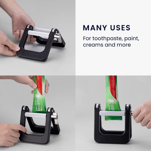 4 Pcs Presse Dentifrice, Aluminium Tube Squeezer En Métal Distributeur Salon De Coiffure Outils Teinture Peinture Barbier Salle De Bains Pour Crème Cuisine Peinture Coloration