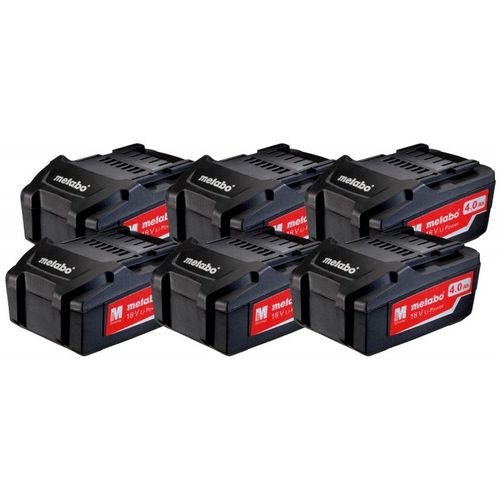 Pack power 18V (6x4,0 Ah) POWER PACK SET Li-Power - METABO 625151000