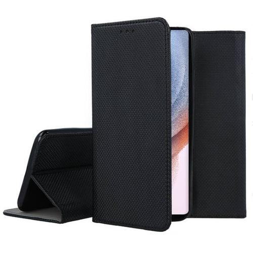 Housse Pour Samsung Galaxy S23 Ultra 5g - Etui Coque Pochette Portefeuille + Verre Trempe - Noir Magnet