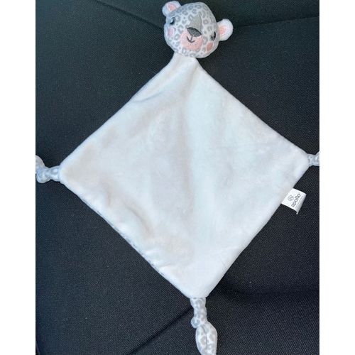 Doudou Léopard Apollo Blanc Gris Peluche Jouet Bébé Soft Toy Baby 