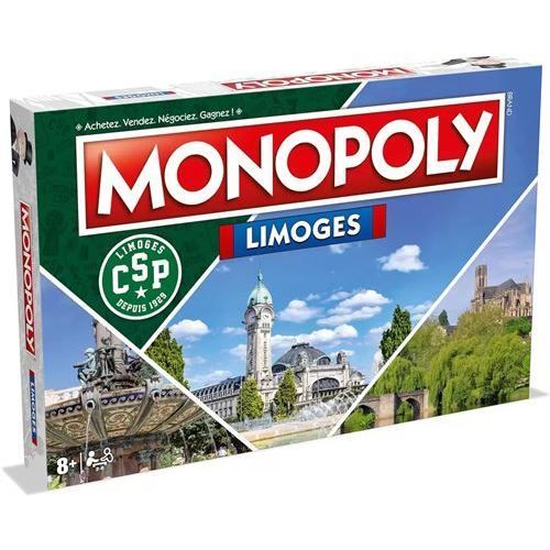 Jeu Classique Winning Moves Monopoly Limoges