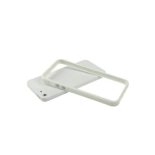 Coque Iphone 5 Blanc Bumper