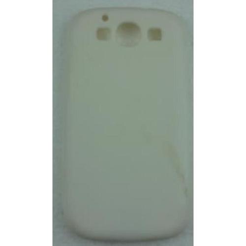 Coque Samsung Galaxy S3 Blanche En Silicone