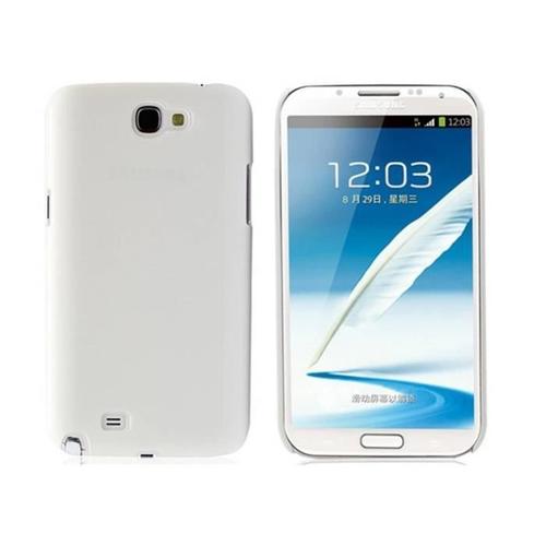 Coque Rigide Blanc Pour Samsung Galaxy Note 2