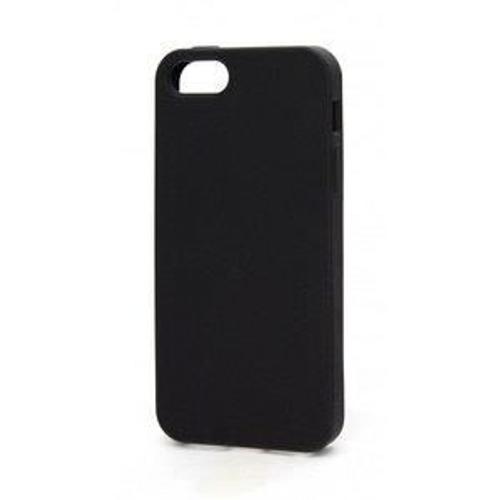 Coque Iphone 5/5s Noire Silicone