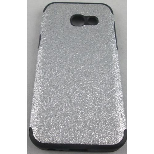 Coque Samsung Galaxy A3 2017 Gris Argent À Paillettes