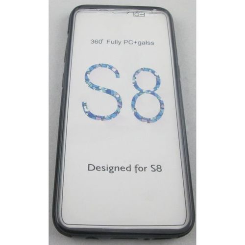 Coque Samsung Galaxy S8 Intégrale Noir Avant Arrière By Liam Access®