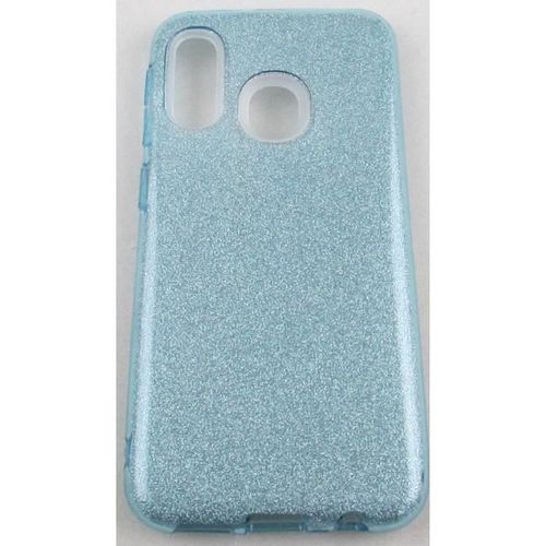 Coque Samsung Galaxy A20e Bleu Ciel À Paillettes