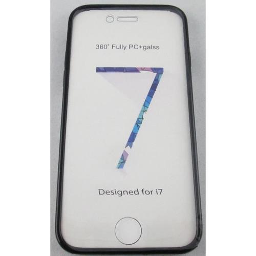 Coque Iphone 8 Intégrale Avant Arrière Transparente Et Gris