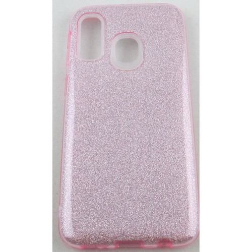 Coque Samsung Galaxy A40 Rose À Paillettes