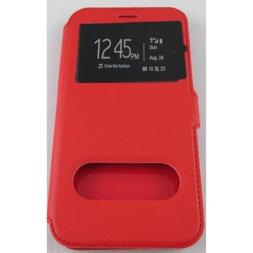 Étui Portefeuille Iphone Xr Rouge