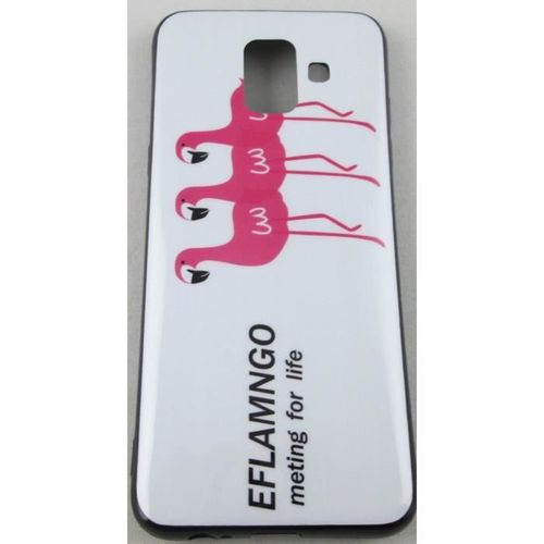 Coque Samsung Galaxy A6 2018 Flamand Rose