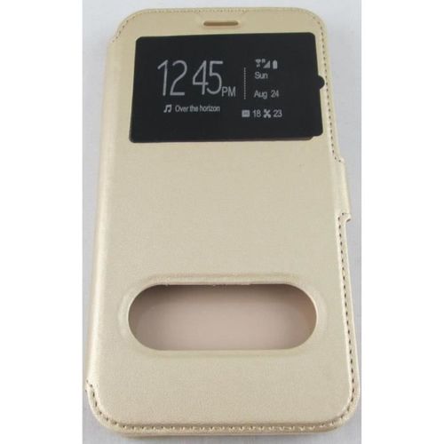 Étui Portefeuille Iphone Xr Or