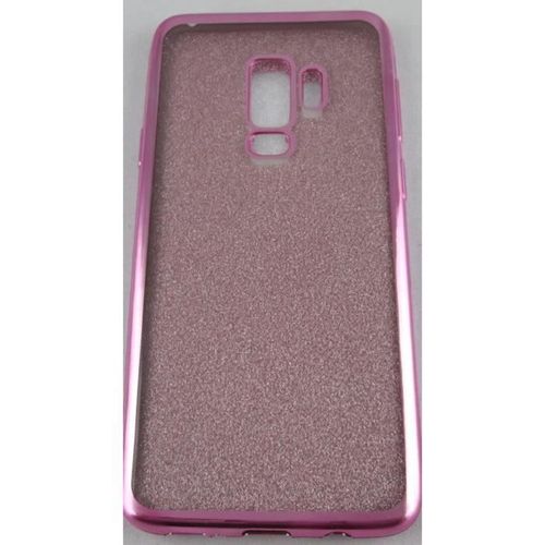 Coque Samsung Galaxy S9 Plus Rose À Paillettes